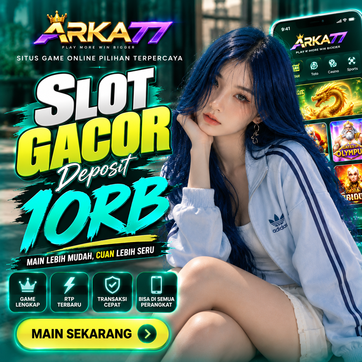 SLOTTOTO ▽ Raih Pengalaman Bermain Maksimal di Slot Gacor Deposit 10RB Terpercaya